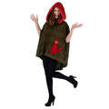 Produktbild Kostüm Poncho Fuchs oliv