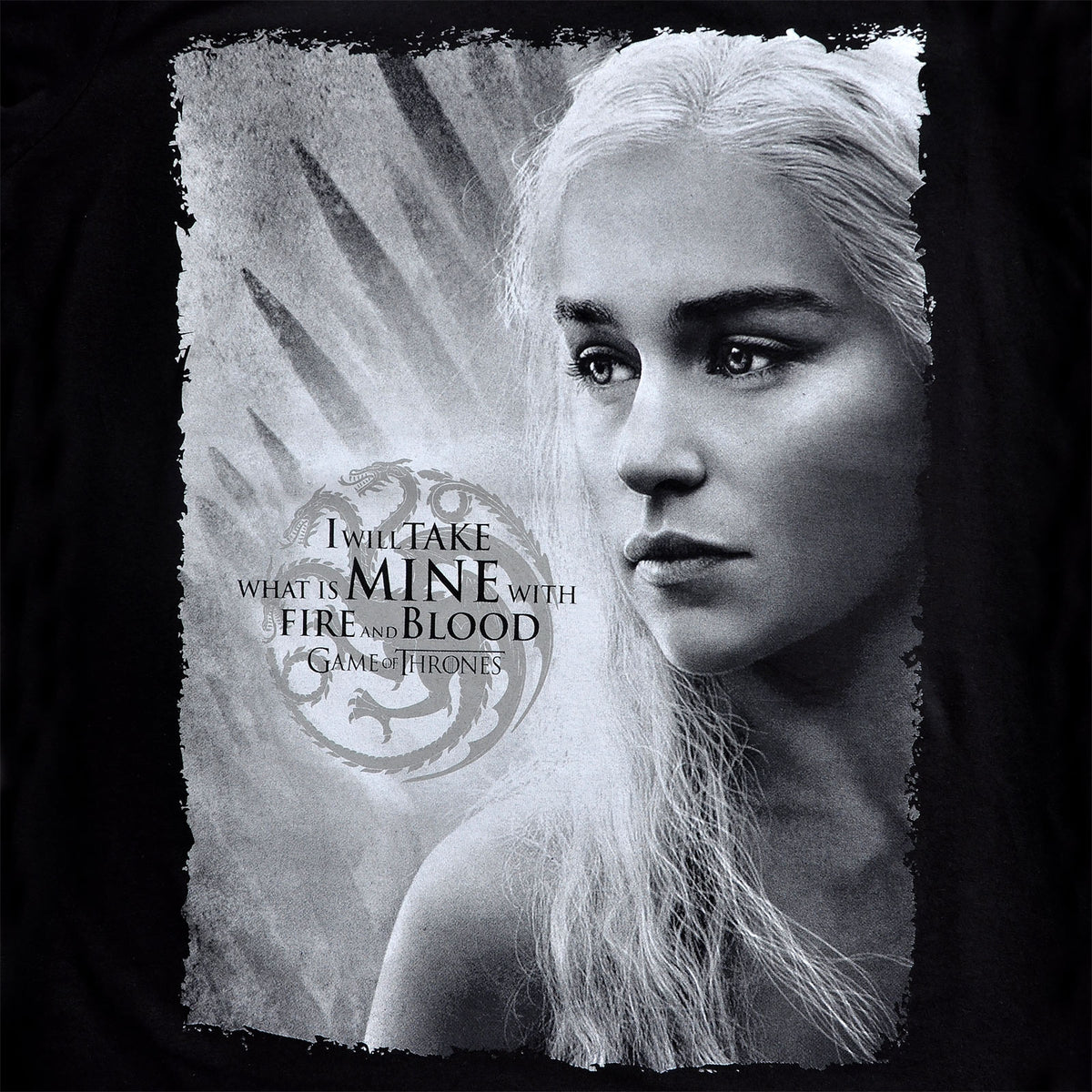Image produit Game of Thrones - T-shirt Daenerys Fire and Blood