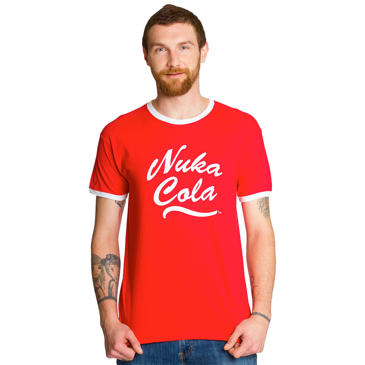Image produit Fallout - T-shirt Nuka Cola rouge