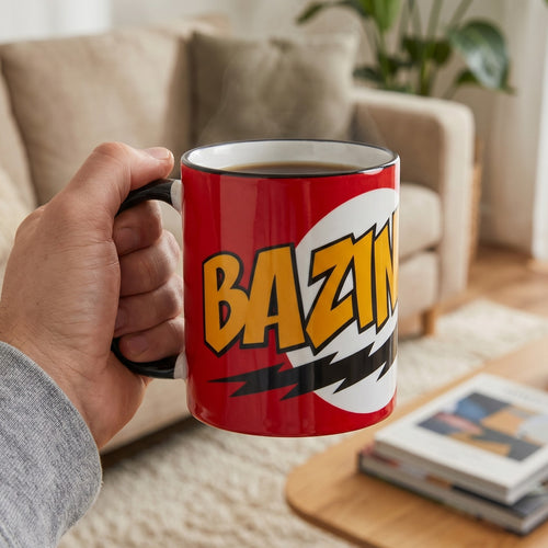 Productafbeelding Big Bang Theory- Bazinga Full Size Mok rood