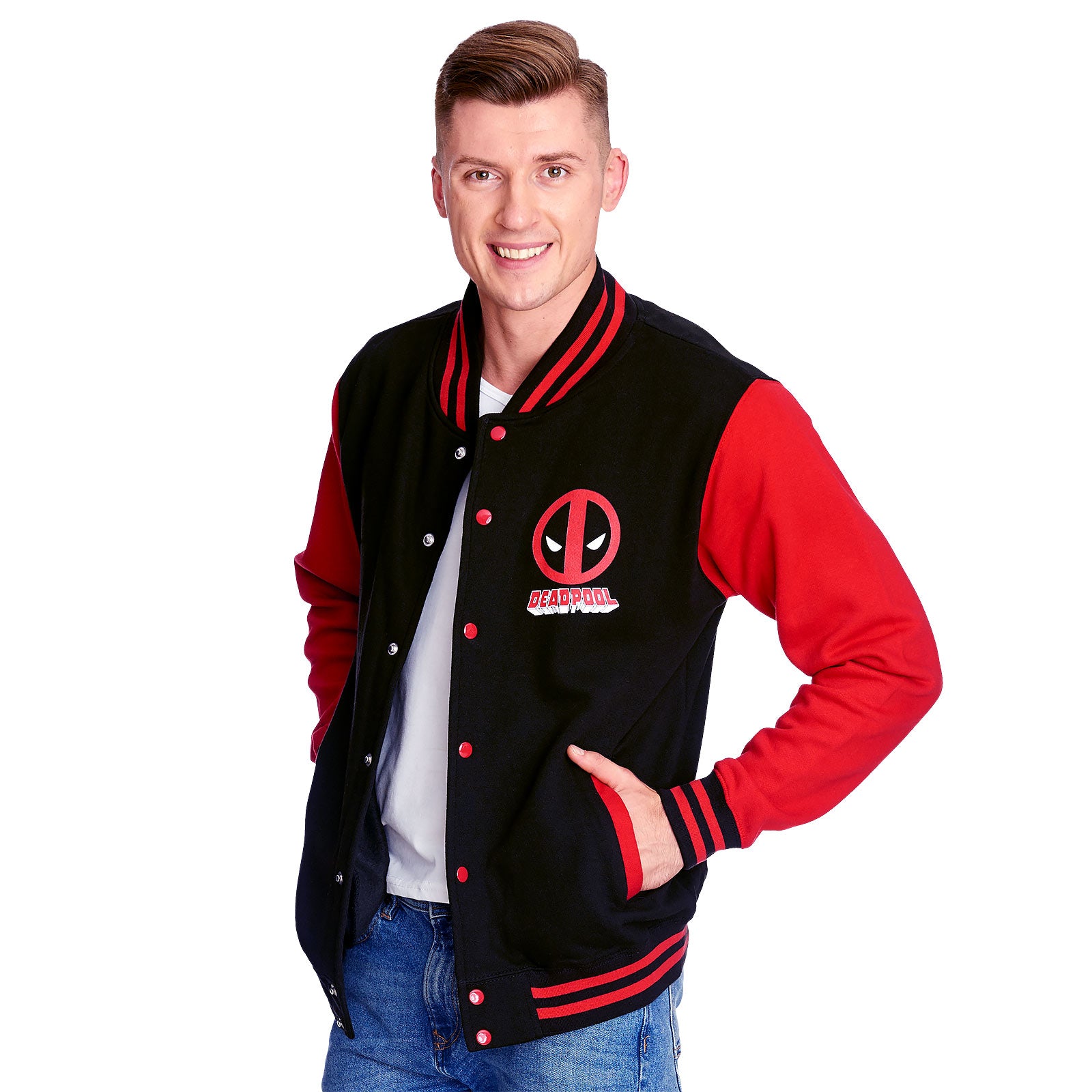 Image produit Deadpool - Veste de collège Logo