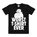Image produit Simpsons - Pire T-Shirt Jamais Noir
