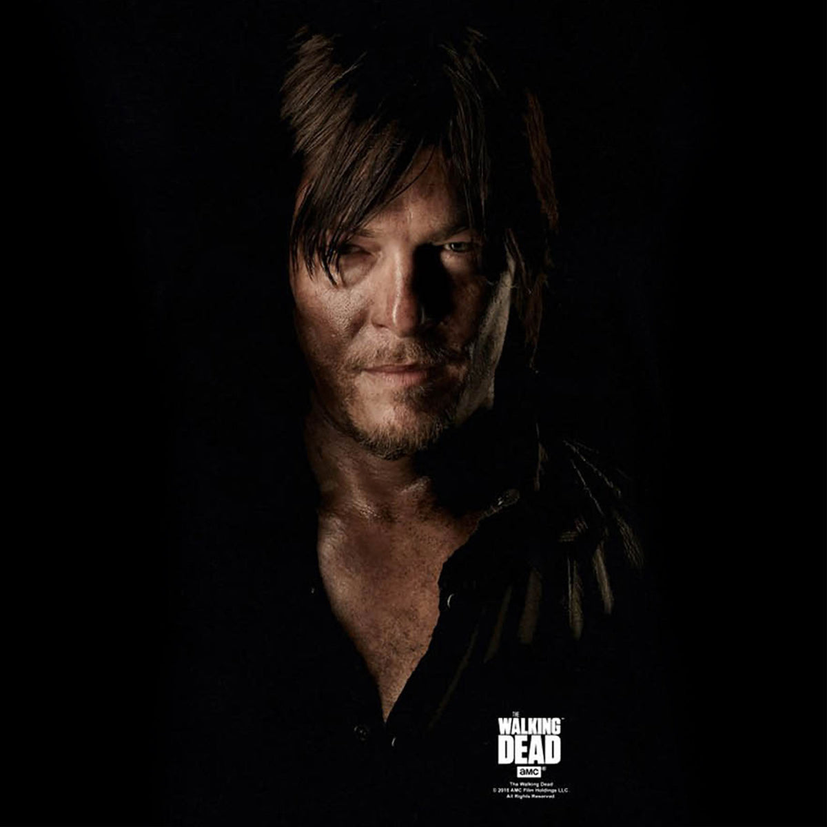 Image produit Walking Dead - T-shirt Daryl pour filles noir