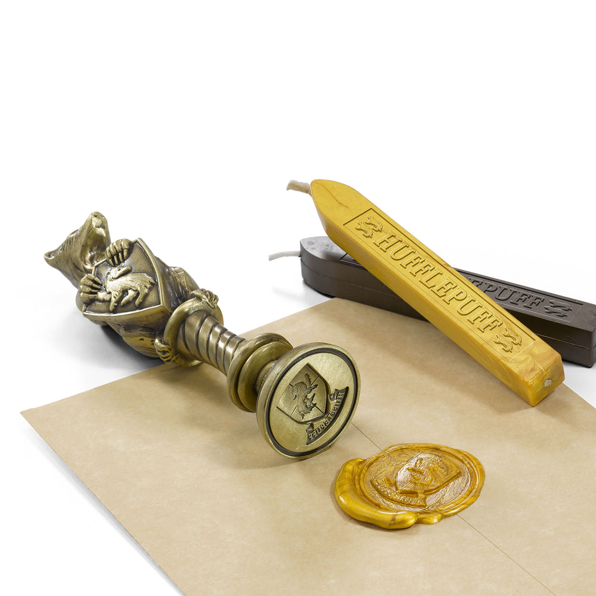 Image produit Harry Potter - Sceau Hufflepuff avec cire