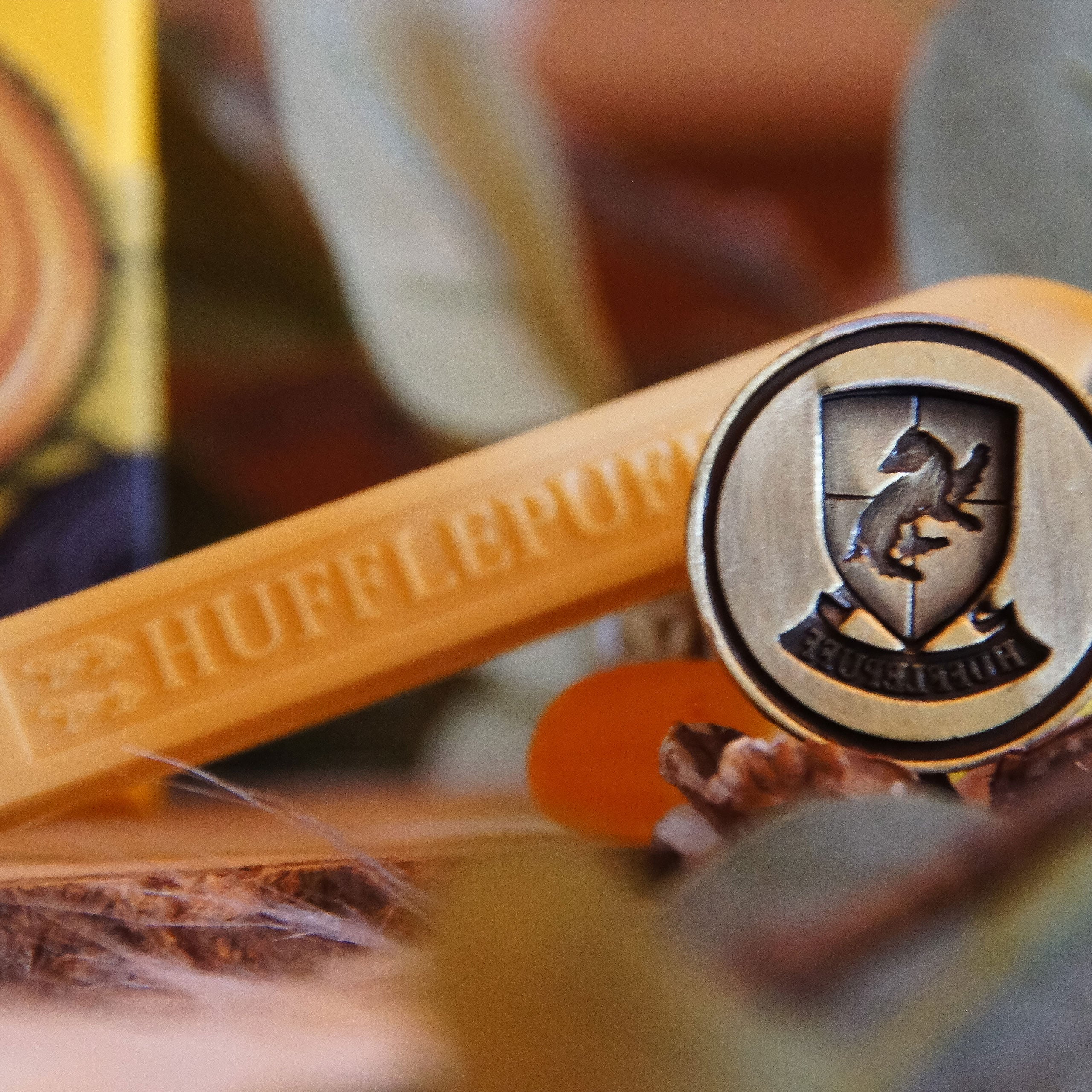 Image produit Harry Potter - Sceau Hufflepuff avec cire