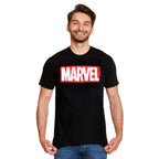 Productafbeelding Marvel - Logo T-Shirt Zwart