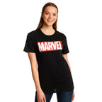 Productafbeelding Marvel - Logo T-Shirt Zwart