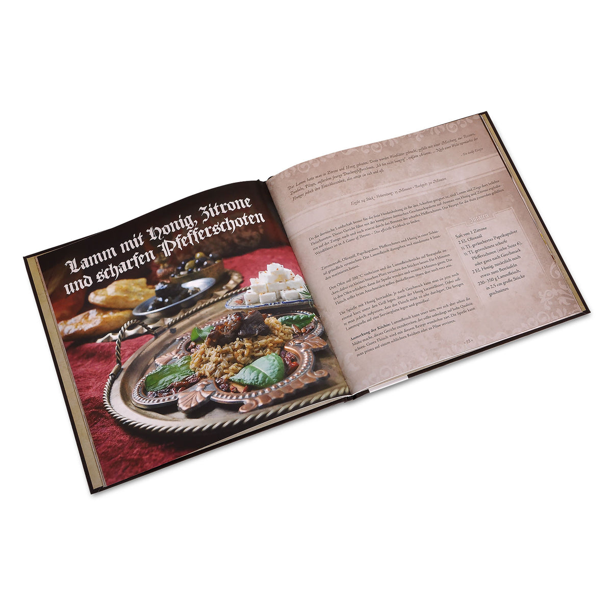 Image produit Game of Thrones - De sables de Dorne complément de livre de cuisine