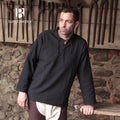 Image produit Chemise médiévale Tristan noir