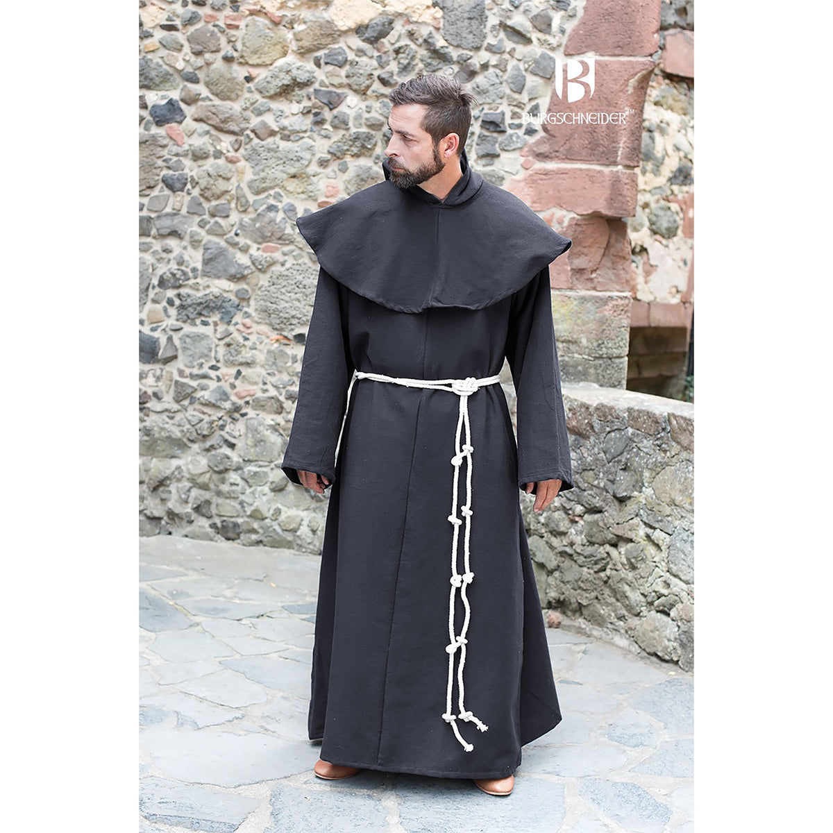 Image produit Robe de moine Benedictus noir
