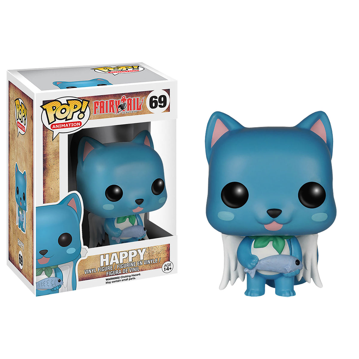 Productafbeelding Fairy Tail - Happy Mini-Figuur
