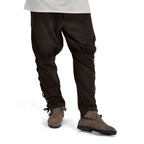 Image produit Pantalon Bertram pour hommes avec laçage sur le bas de la jambe marron
