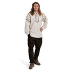 Image produit Pantalon Bertram pour hommes avec laçage sur le bas de la jambe marron