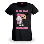 Image produit Minions - T-shirt Fille So Fluffy Noir