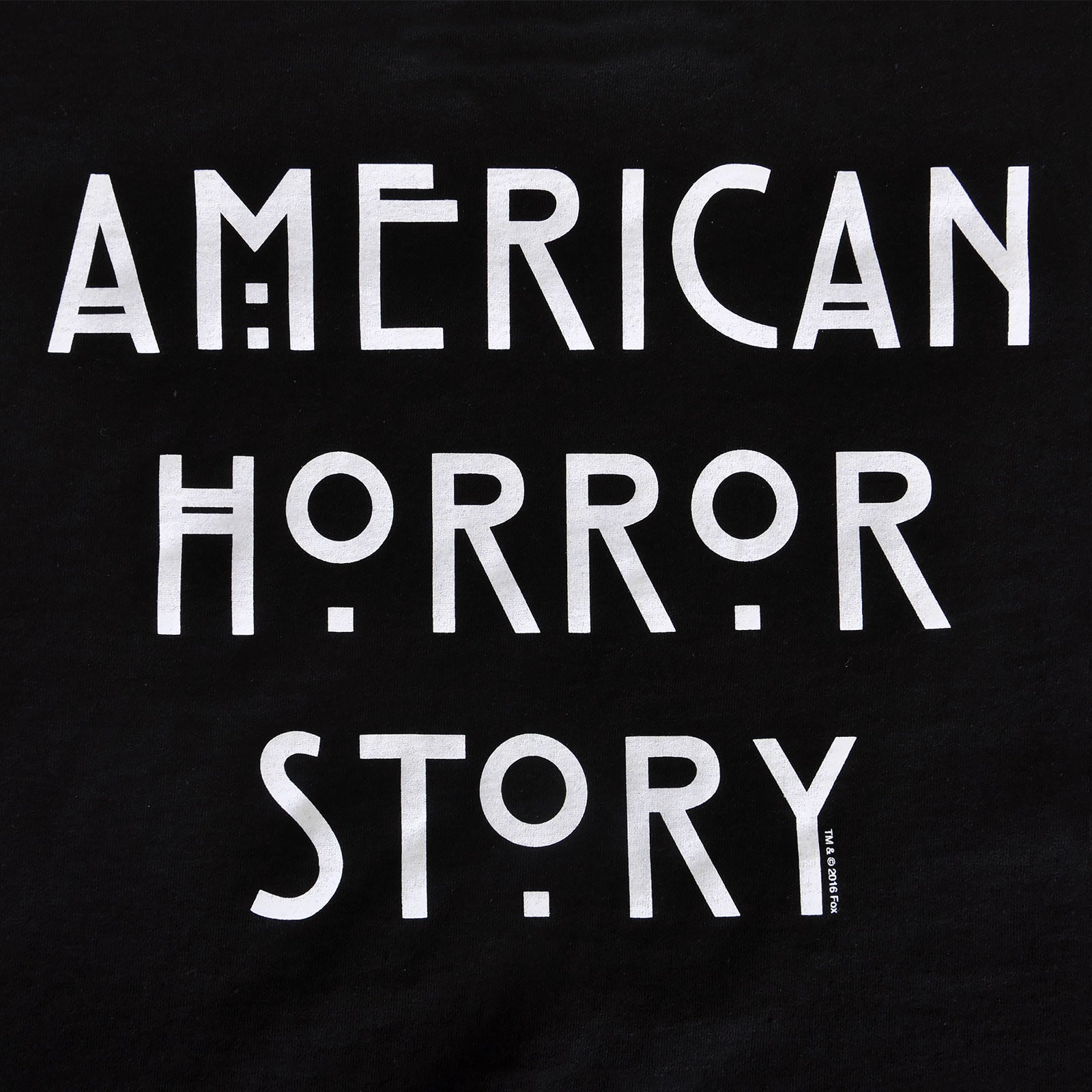 Image produit American Horror Story - T-shirt AHS Logo noir