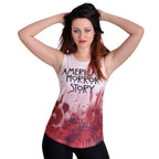 Productafbeelding American Horror Story - Blood Tanktop crème
