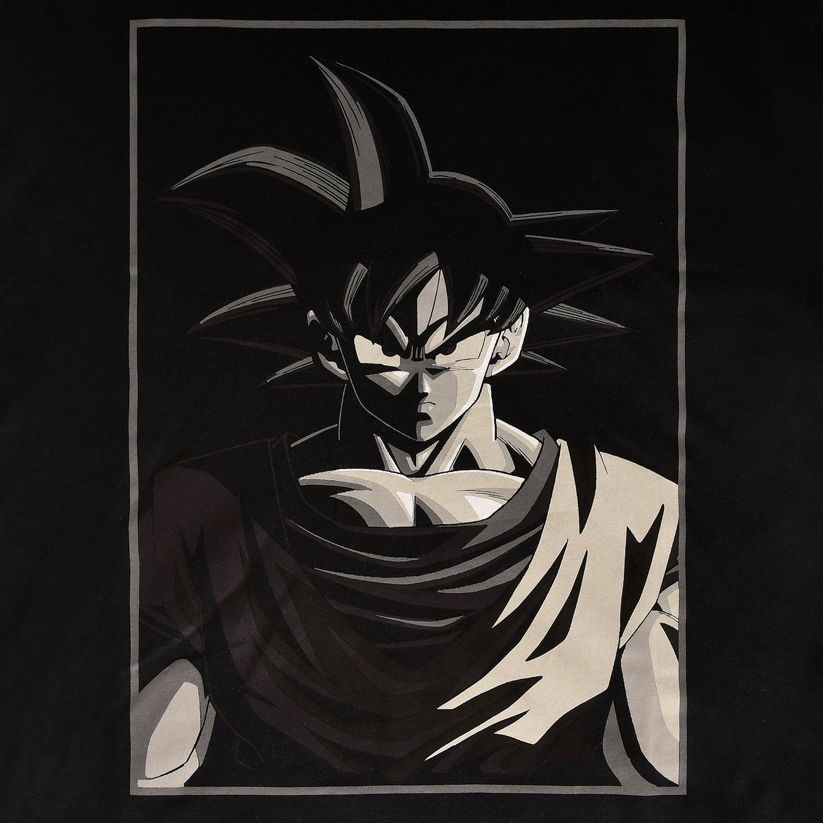 Image produit Dragon Ball - T-shirt Goku Manga Face noir