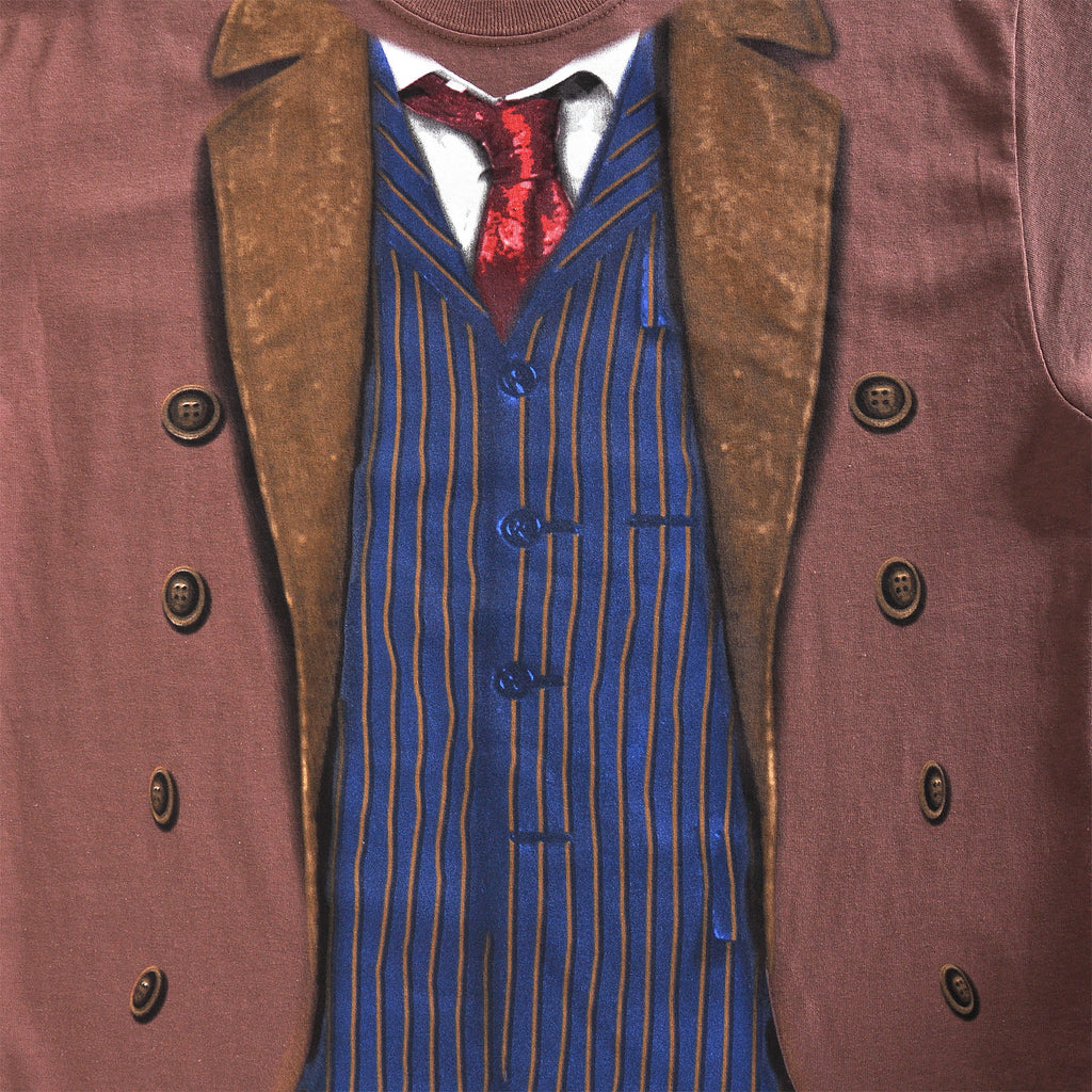 Produktbild Doctor Who - 10. Doctor T-Shirt braun