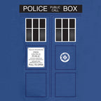 Image produit Doctor Who - T-shirt Tardis bleu