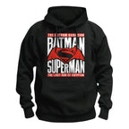 Produktbild Batman v Superman - Heroes Hoodie schwarz