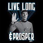 Image produit Star Trek - Live Long And Prosper T-shirt Spock noir