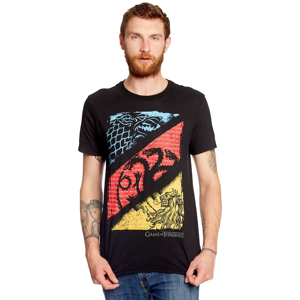 Image produit Game of Thrones - T-shirt Sigils noir