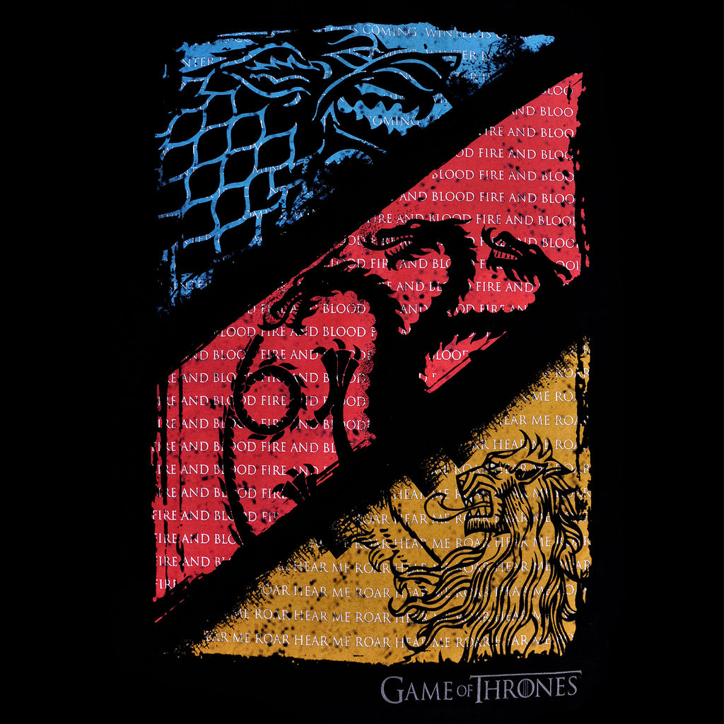 Image produit Game of Thrones - T-shirt Sigils noir