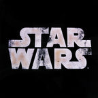 Productafbeelding Star Wars - Distressed Logo Meisjes Shirt Zwart