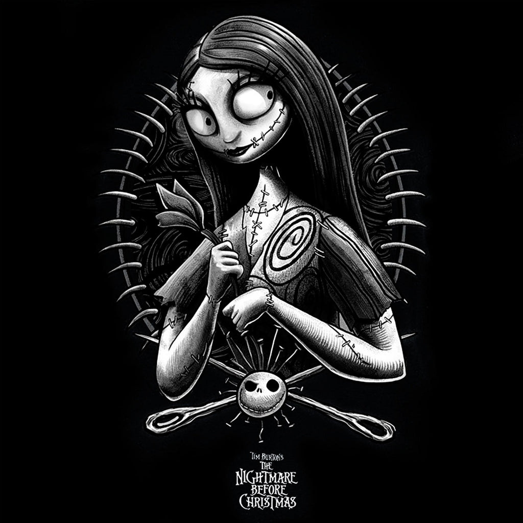 Image produit Nightmare Before Christmas - Sally T-shirt pour filles noir