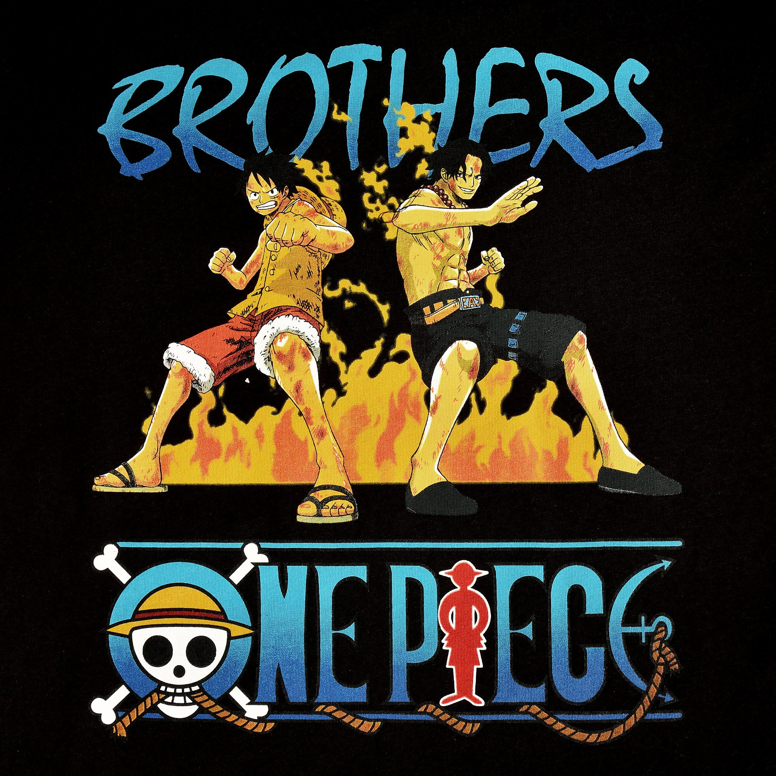 Image produit One Piece - T-shirt Brothers noir
