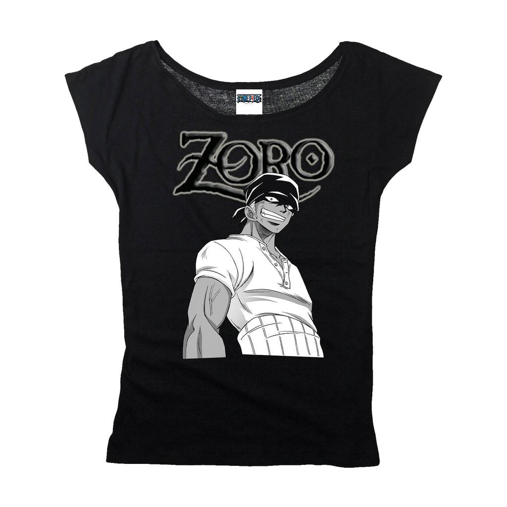Productafbeelding One Piece - Roronoa Zoro meisjes shirt zwart