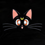 Productafbeelding Sailor Moon - Luna Meisjes Shirt zwart