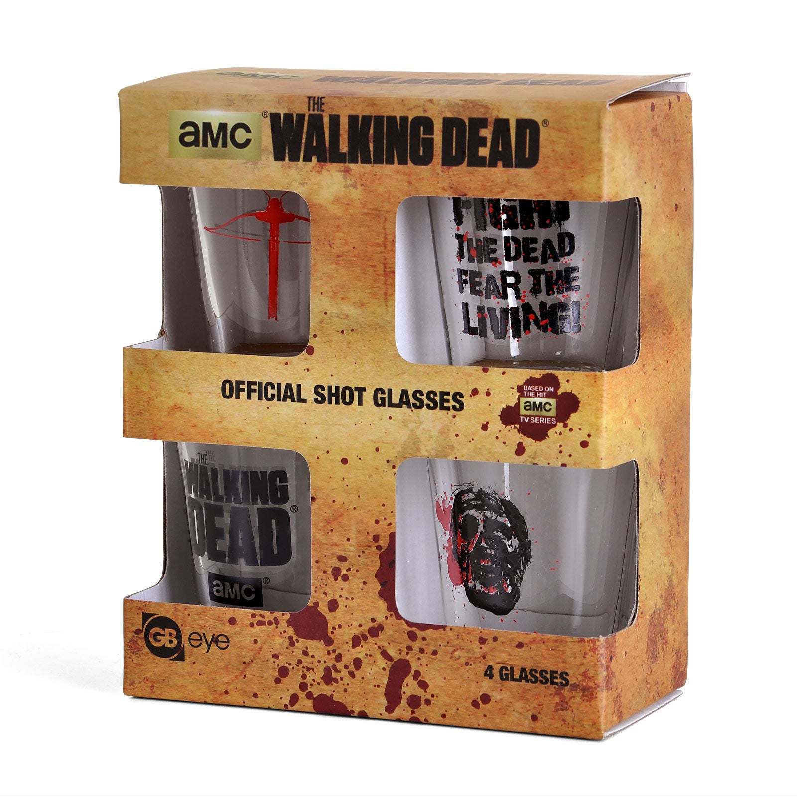 Image produit Walking Dead - Ensemble de verres à shots de symboles