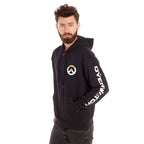 Image produit Overwatch - Sweat à capuche noir avec logo