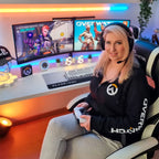Image produit Overwatch - Sweat à capuche noir avec logo