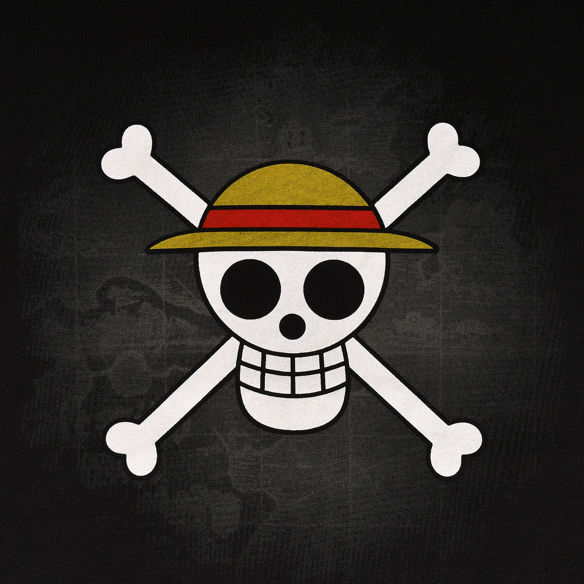 Productafbeelding One Piece - Strohoed Crew T-shirt zwart