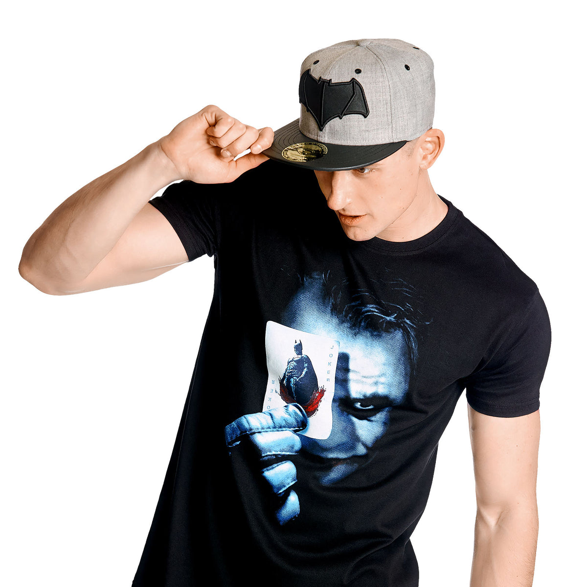 Image produit Batman v Superman - Casquette Snapback Logo gris