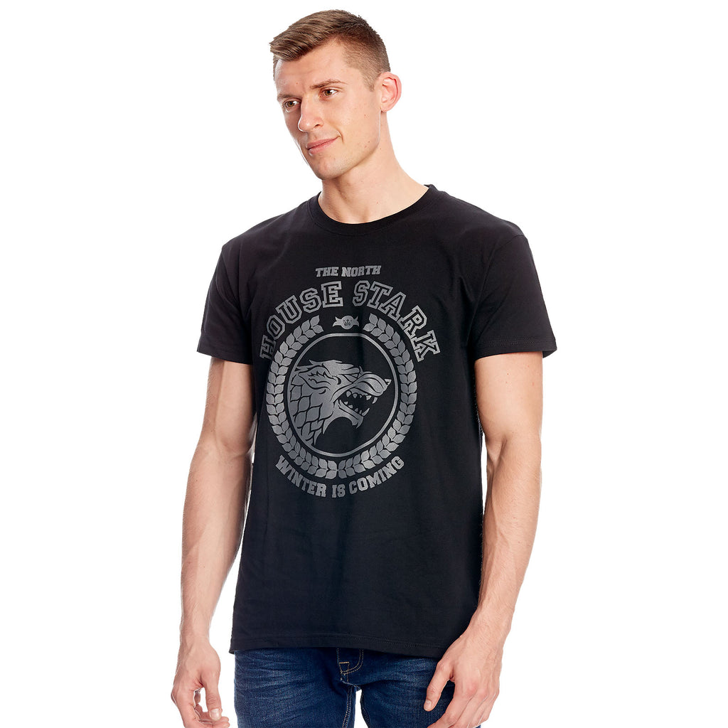 Image produit Game of Thrones - T-Shirt noir blason Stark