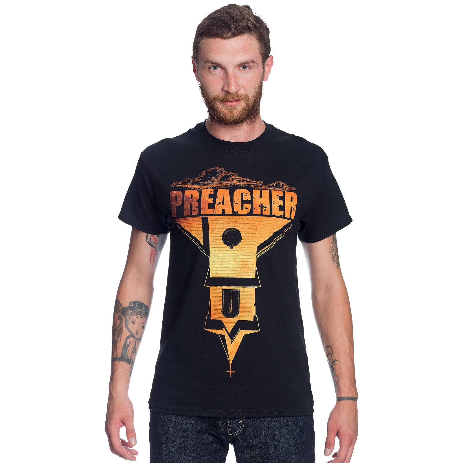 Image produit Preacher - T-shirt logo noir
