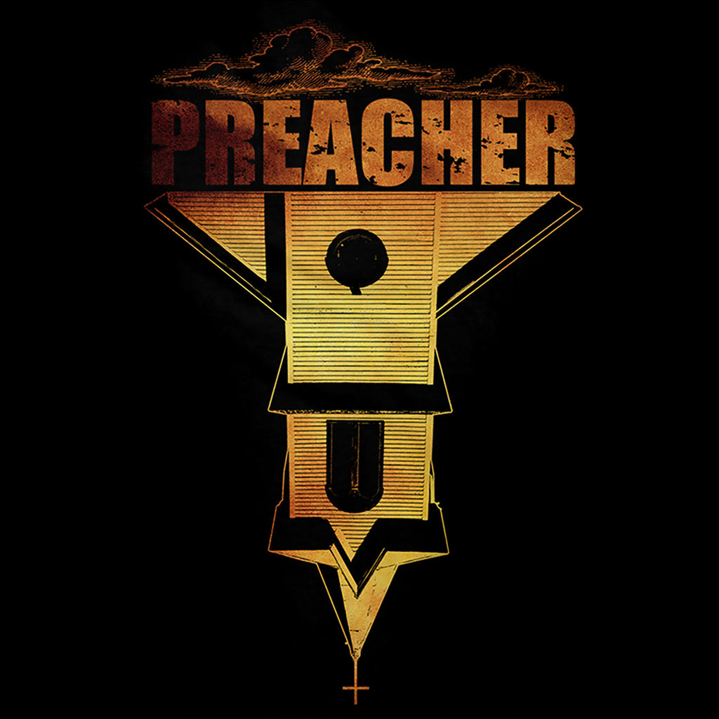 Image produit Preacher - T-shirt logo noir