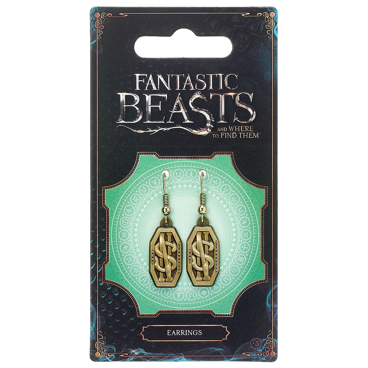 Produktbild Phantastische Tierwesen - Scamander Logo Ohrringe
