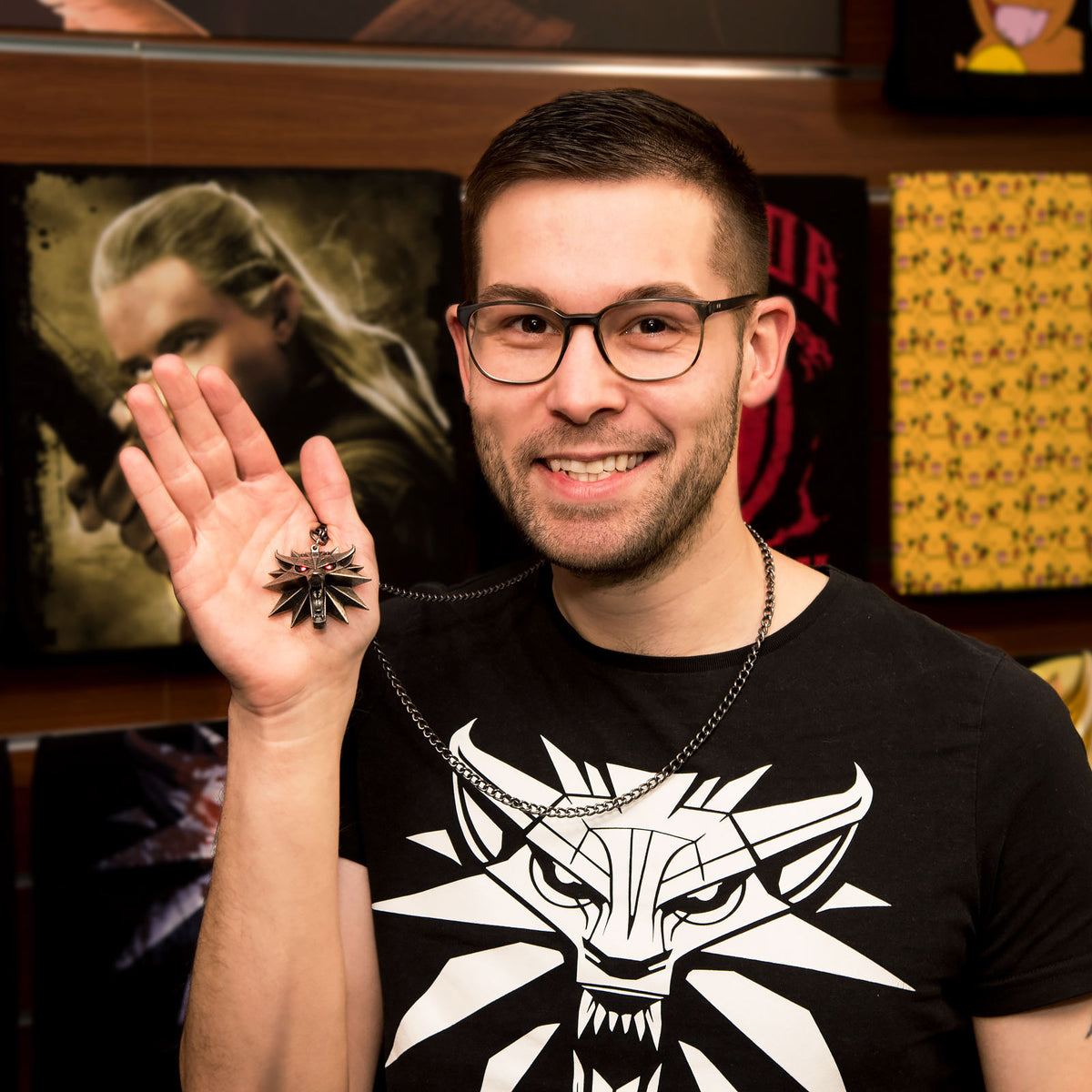 Productafbeelding Witcher - Wilde Jacht Zakje met LED Ogen