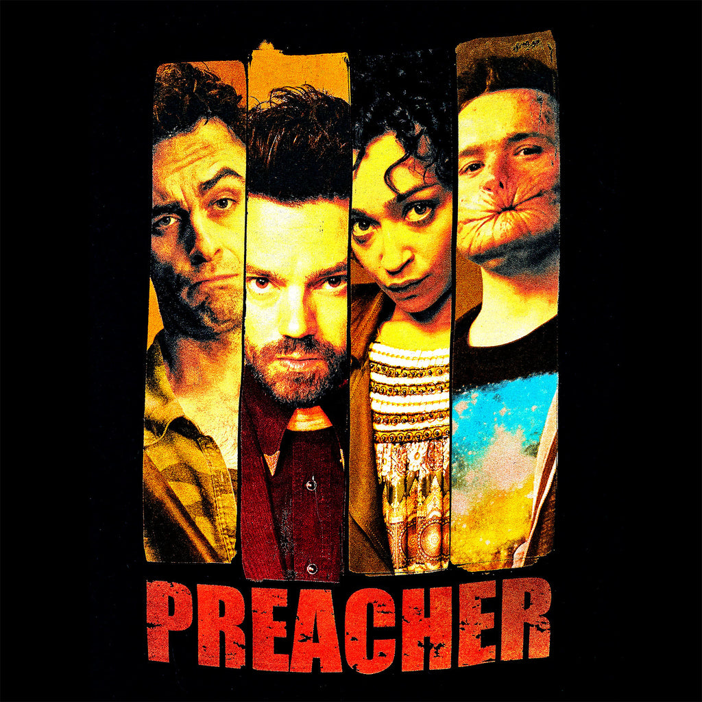 Productafbeelding Preacher - Characters T-shirt zwart