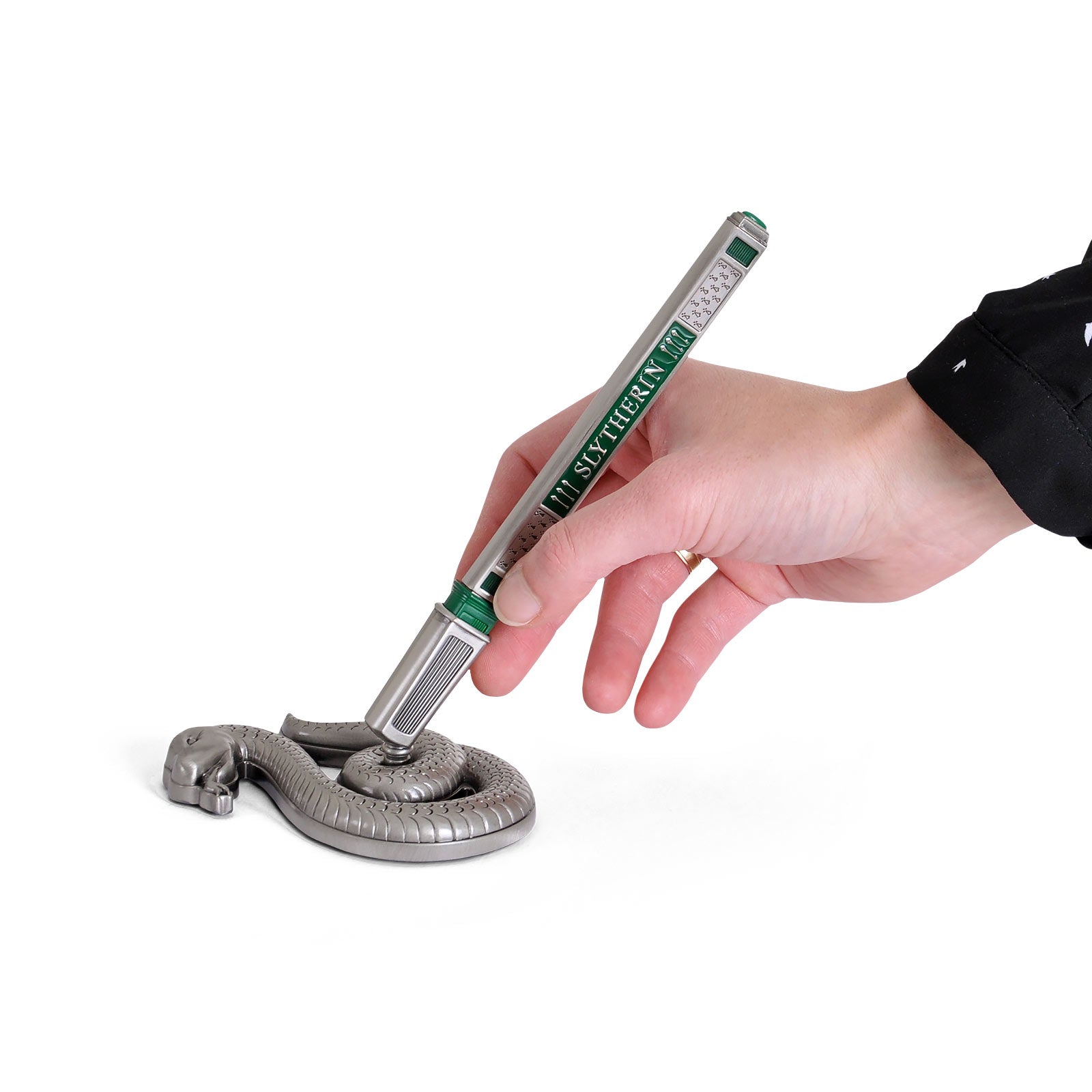 Image produit Slytherin - Stylo Harry Potter avec support