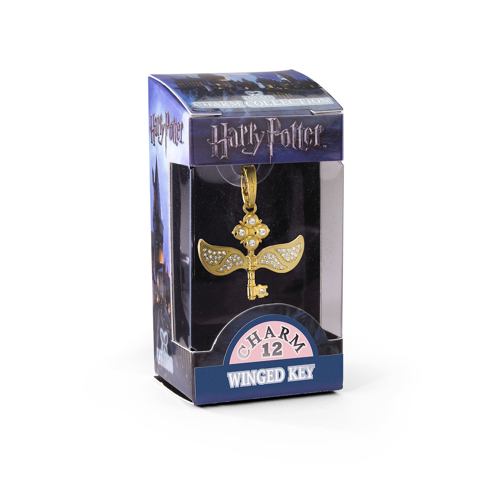 Image produit Harry Potter - Pendentif Charm Lumos Clé Ailée