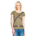 Image produit Zelda - T-shirt Fille Cosplay Link Olive