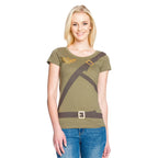 Image produit Zelda - T-shirt Fille Cosplay Link Olive