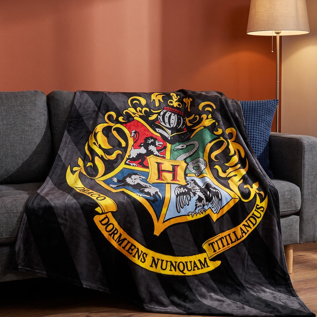 Productafbeelding Harry Potter - Hogwarts Wapen Fleece Deken