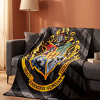 Productafbeelding Harry Potter - Hogwarts Wapen Fleece Deken