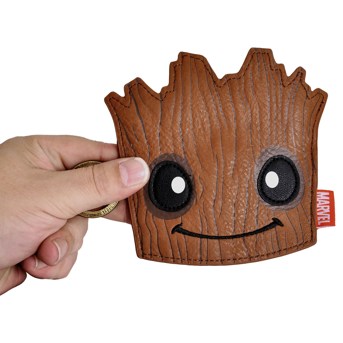 Image produit Les Gardiens de la Galaxie - Petite bourse Groot marron